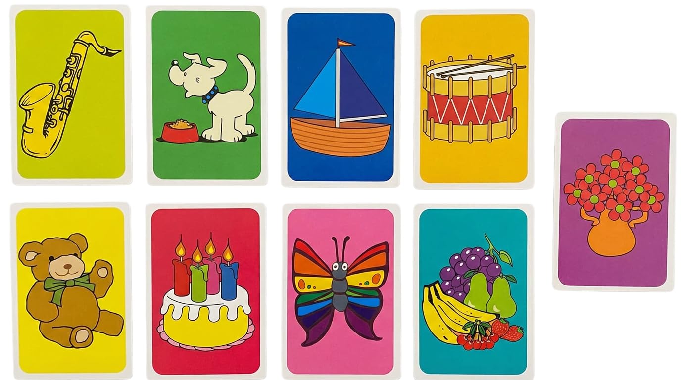 RAM ONLINE Classic Snap Card Game - Matching Pairs | Family Friendly | Ages 3+ 2