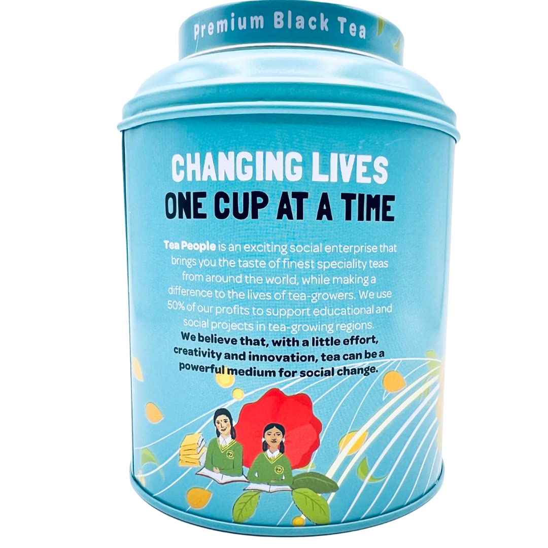 Tea People Russian Caravan Loose Tea - Blend of Keemun, Lapsang Souchong & Oolong | 125g Caddy 6