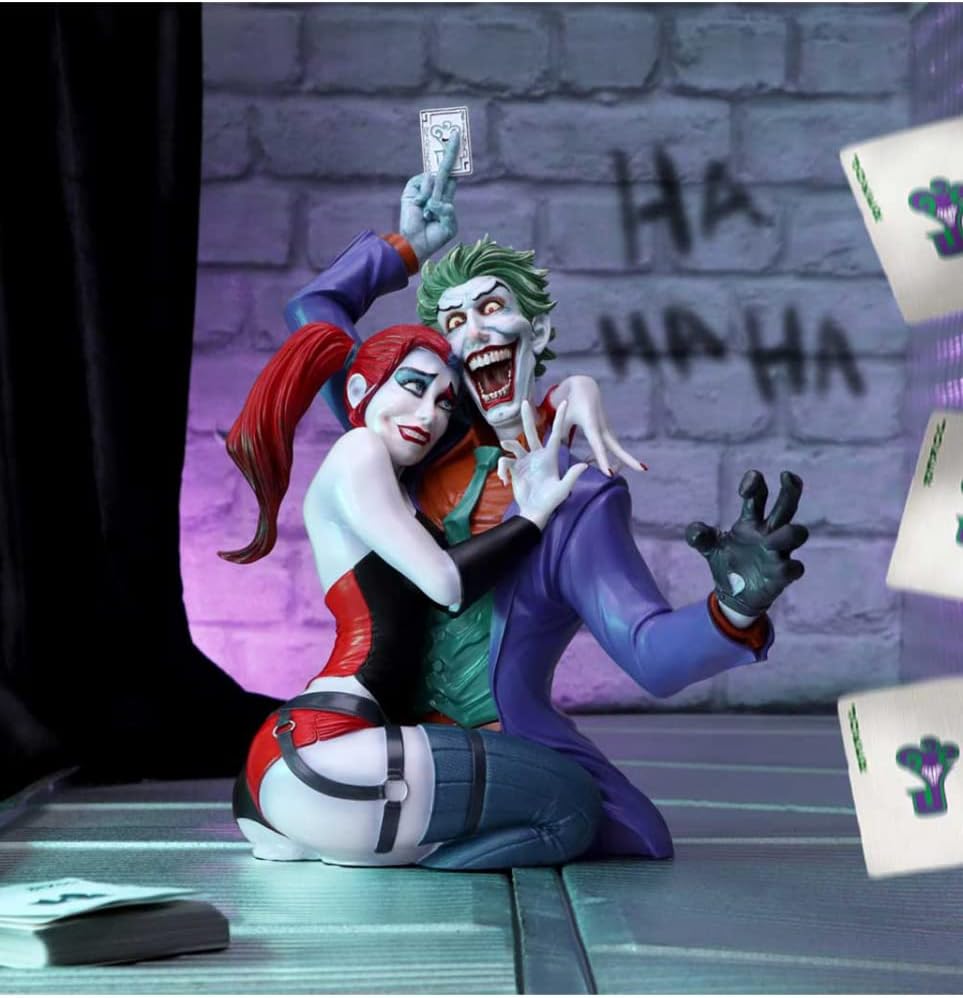 The Joker and Harley Quinn DC Comic Bust 37.5 cm