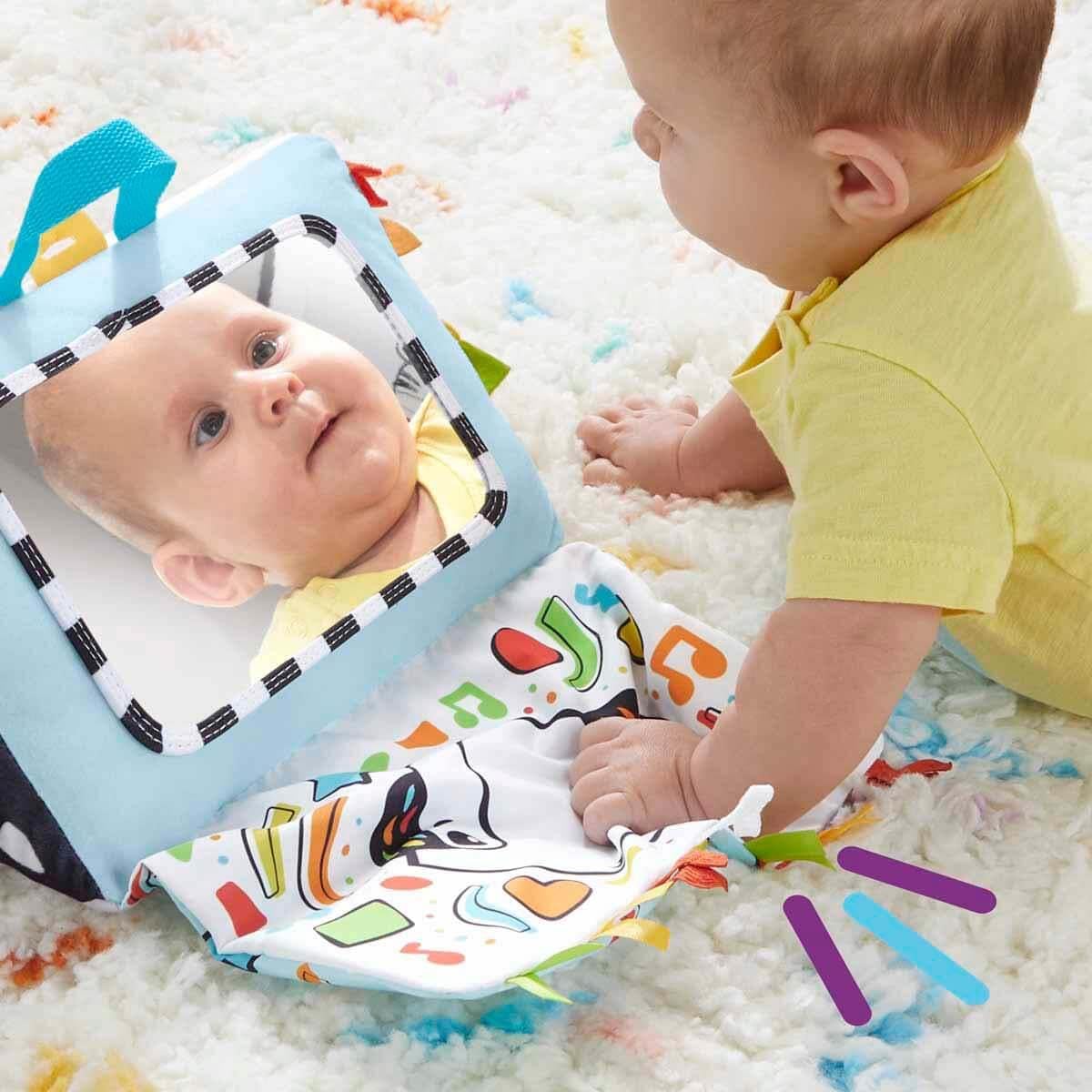 Fisher-Price Kick & Play Soft Piano - Musical Baby Toy for Tummy Time & Sensory Play 3