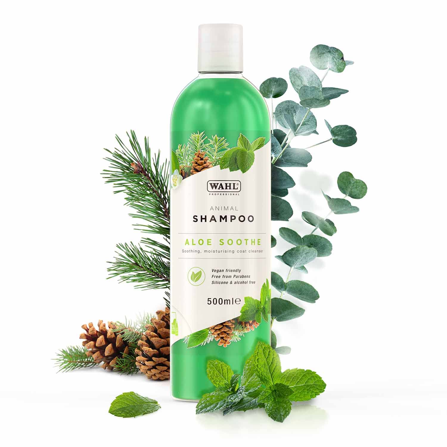 Wahl Aloe Soothe Animal Shampoo - Hypoallergenic Gentle Coat Cleanser Concentrate | 500ml 7