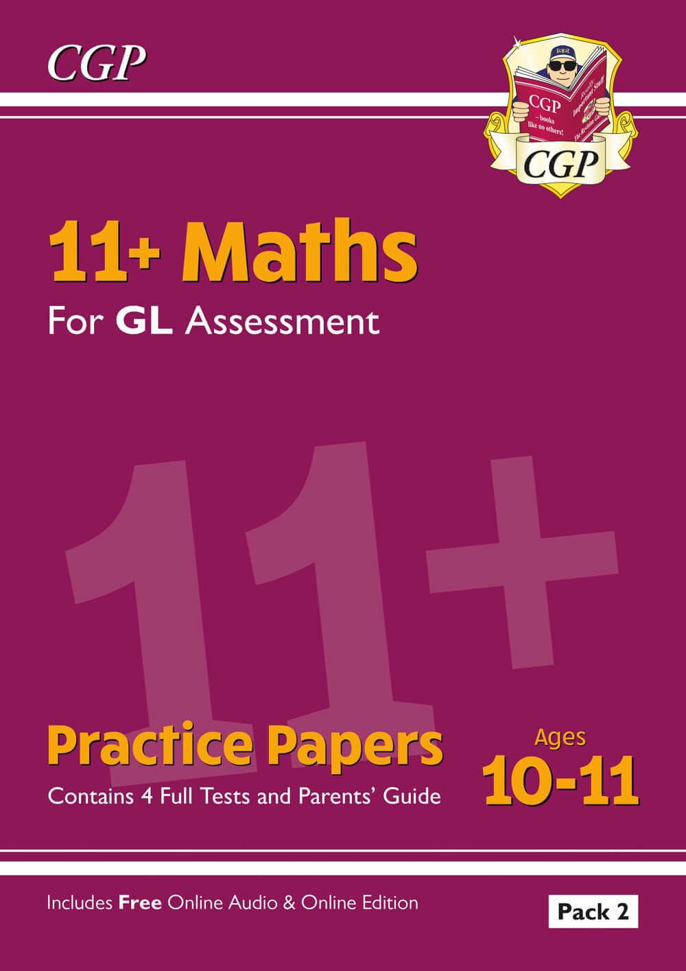 CGP Books 11+ GL Maths Practice Papers Pack 2 - Ages 10-11 | 76 Pages | Paperback 1