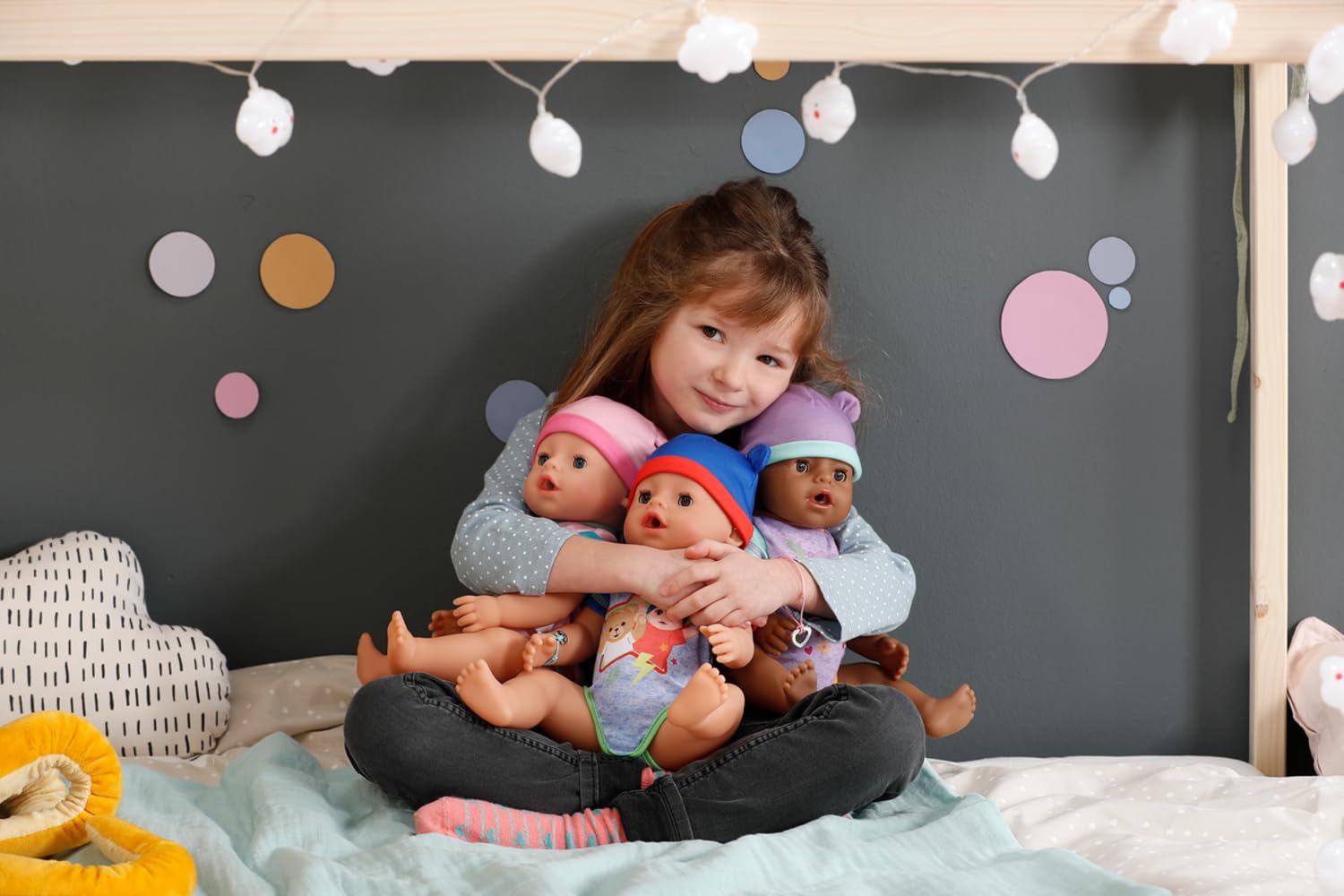 BABY born Eva 43 cm Doll - 10 Lifelike Functions | Multicoloured | Ages 3+ 8
