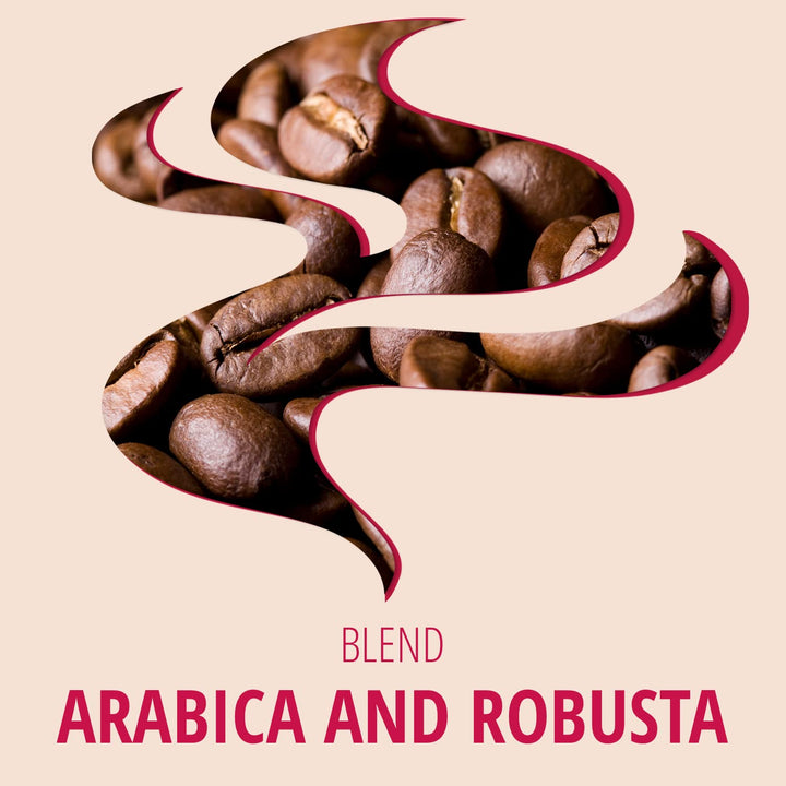 Lavazza Caffè Crema Classico - Roasted Whole Coffee Beans with Chocolate and Wood Notes