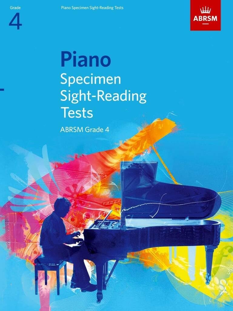 ABRSM Piano & Keyboards - Grade 4 Sight-Reading Specimen Tests | Sheet Music | English