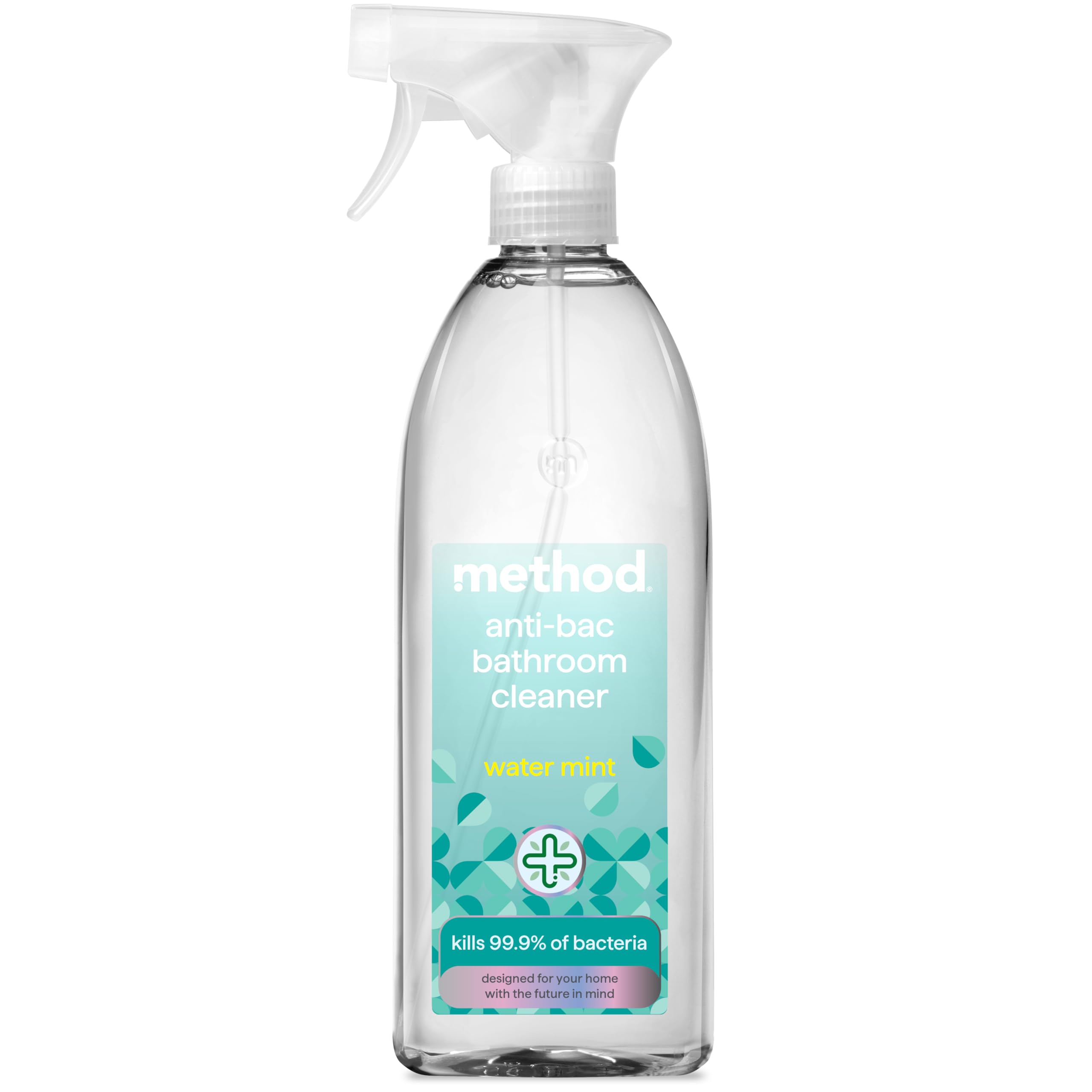 Method Antibacterial Spray Refill - Kills 99.9% Bacteria | Water Mint | 828ml