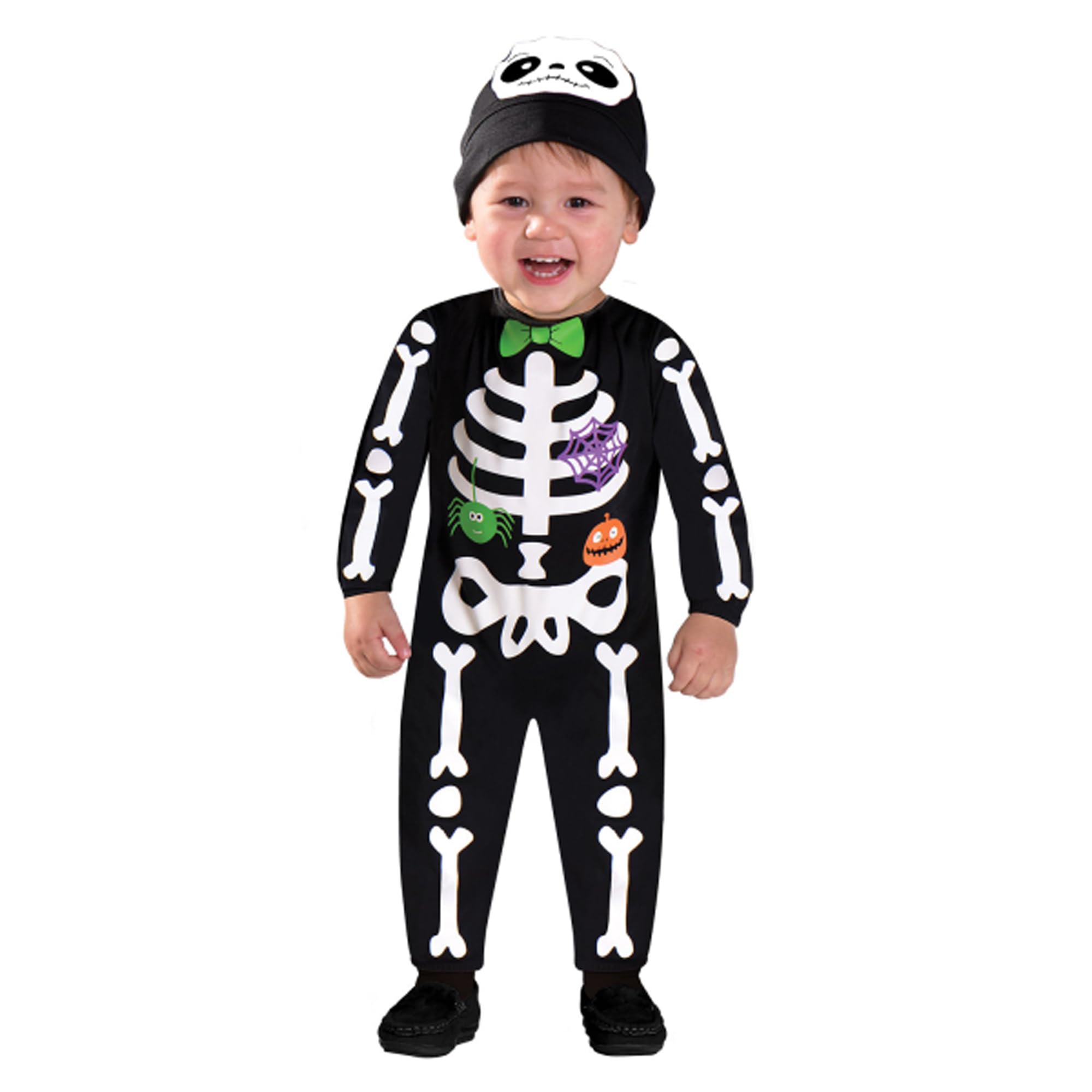 Amscan Mini Bones Skeleton Costume - Baby & Toddler Fancy Dress