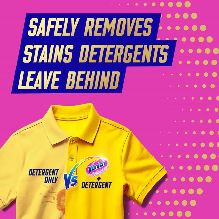 Vanish - Gold Oxi Action Stain Remover and Laundry Booster Powder for Colours 1.5kg 14