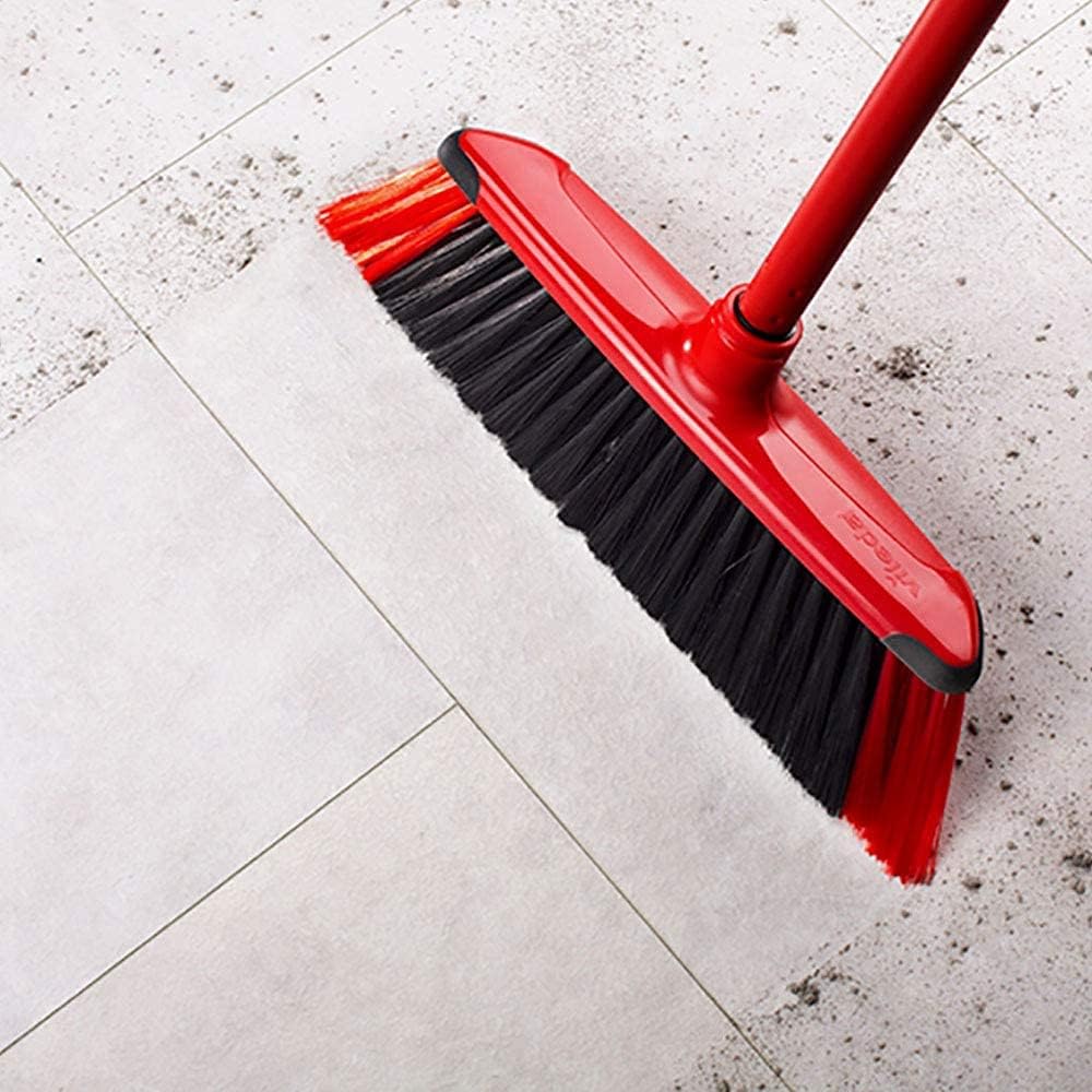 Vileda DuActiva Broom - Indoor Cleaning Broom with Dust Catcher System