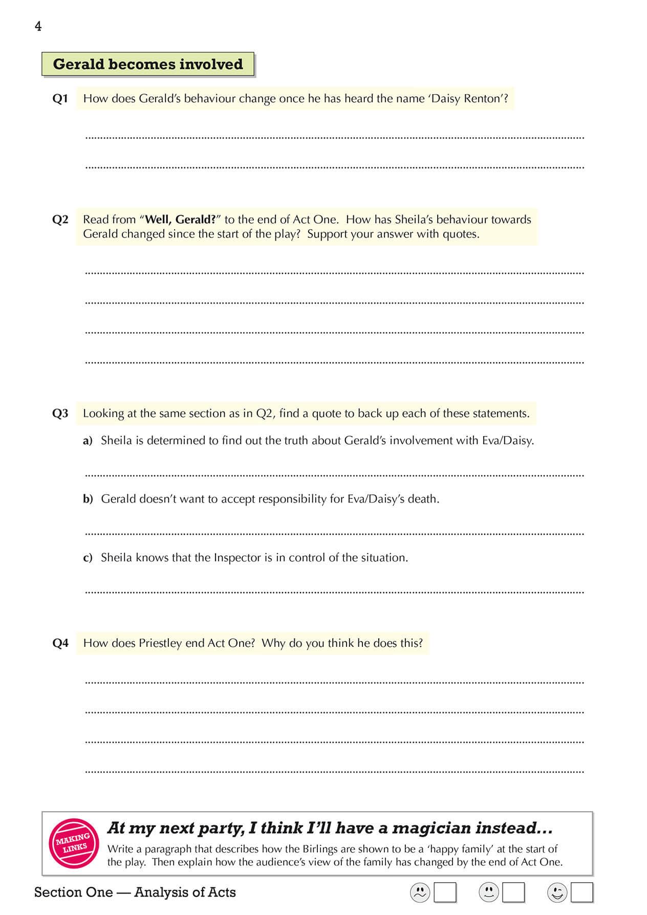 CGP Books An Inspector Calls Workbook - GCSE English Literature Revision | Paperback | 72 Pages 5