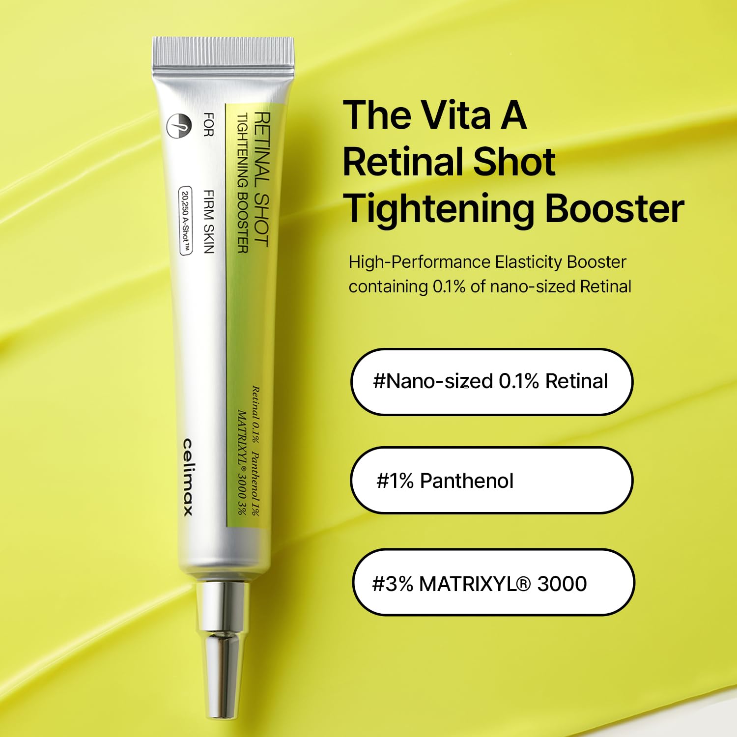celimax The Vita A Retinal Shot Tightening Booster - Retinal 0.1%, Wrinkle Reduction | 15ml 3