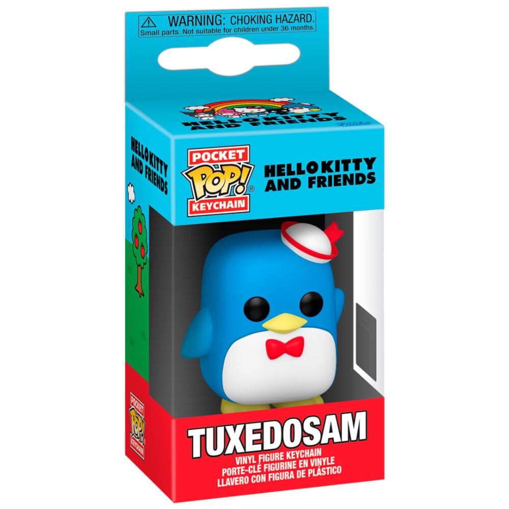 Funko Sanrio - Tuxedosam Chibi Character Collectable Vinyl Keychain Figure | 3.75 Inches