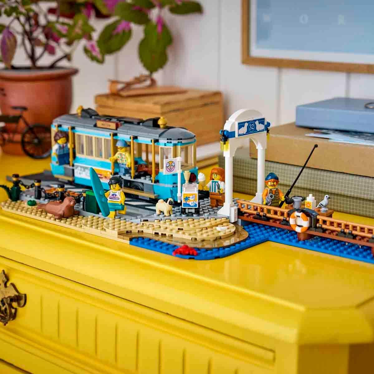 LEGO City Classic Beach Tram Building Set | Ages 7+ | Model 60506 2