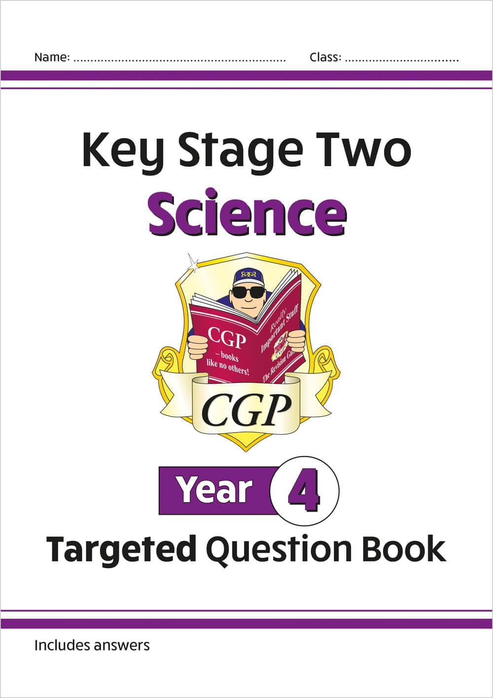 Coordination Group Publications Ltd (CGP) KS2 Science Year 4 Targeted Question Book - Ages 8+ | Paperback | 48 Pages 1