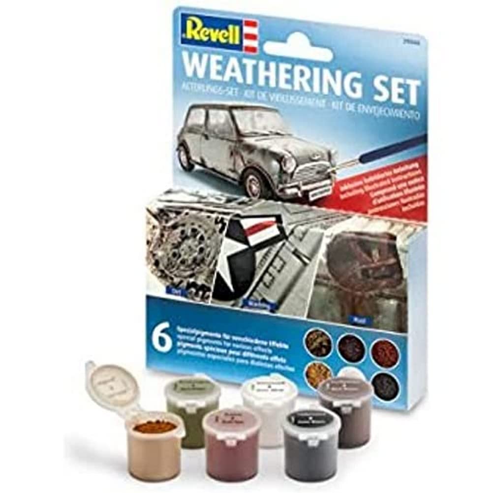 Revell 39066 Weathering Set with 6 Pigments for Model Building 1