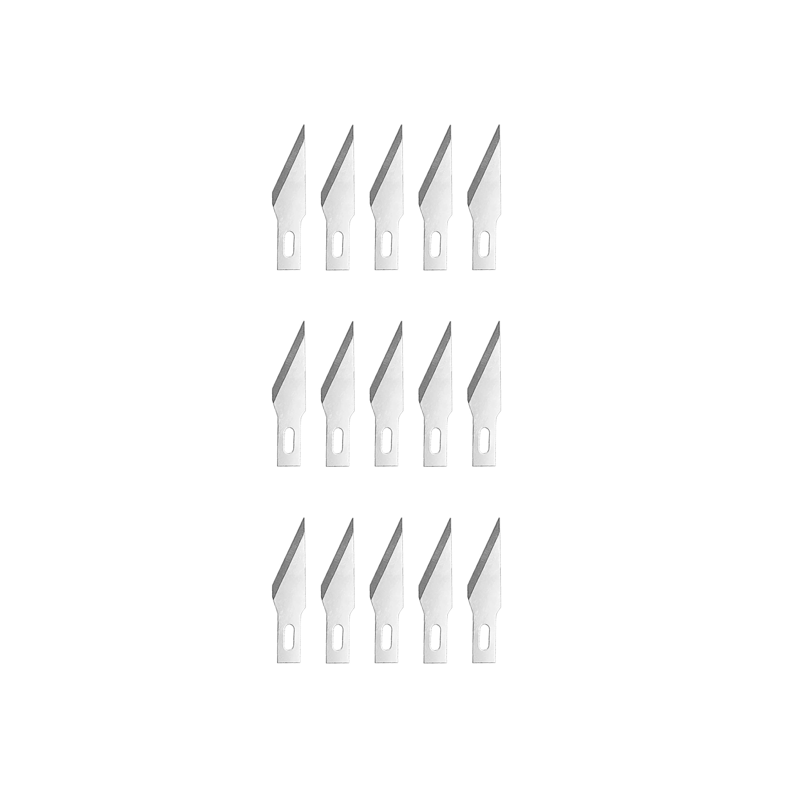Modelcraft Set of 15x Fine Point Blades #11 | Precision Cutting | Silver
