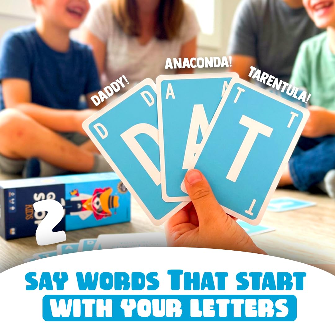 ATM Gaming Quickstop Kids - Fast-Paced Family Card Game | Ages 7+ | 2-7 Players | 15-30 Min Playtime 4