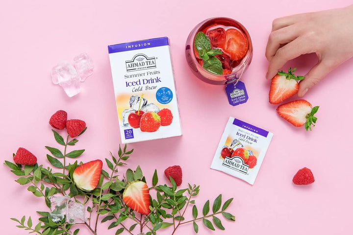 Ahmad Tea - Summer Fruits Cold Brew Infusion Tea - 20 Teabag Sachets