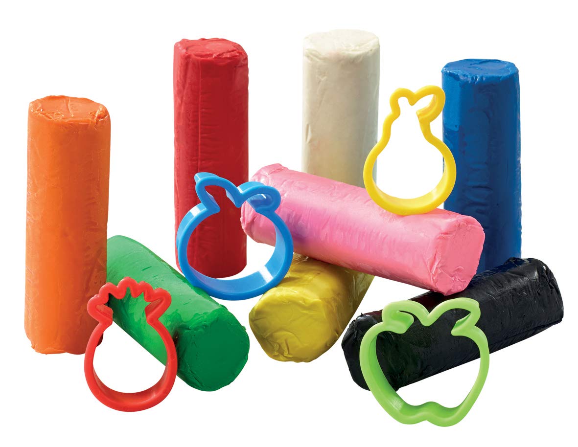 Plasticine FunTUBulous Original Modelling Clay Set with 8 Sticks in Bucket | Ages 3+ 2