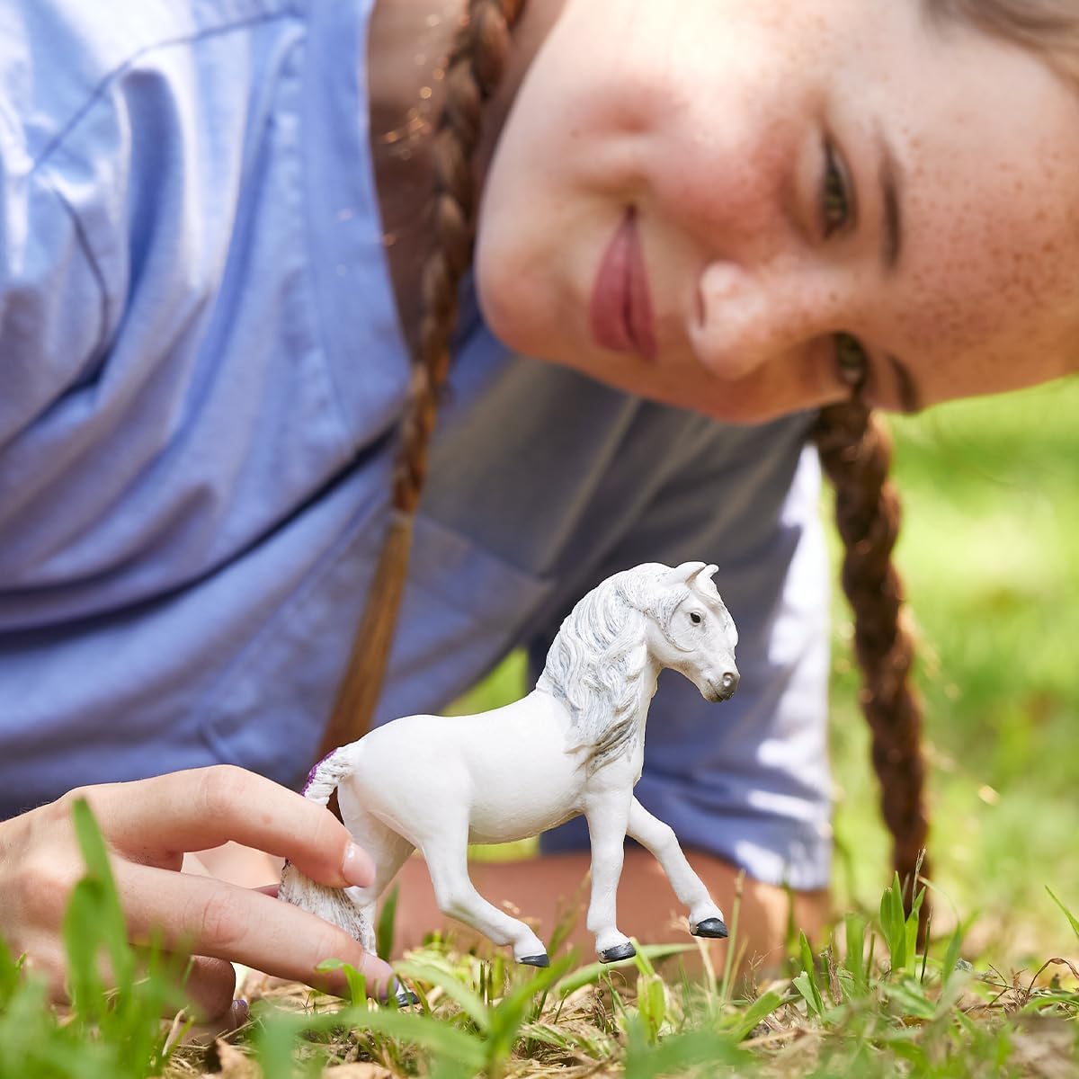 Schleich Horse Club Iceland Pony Mare Figurine 13942 - White | Ages 5+ 2