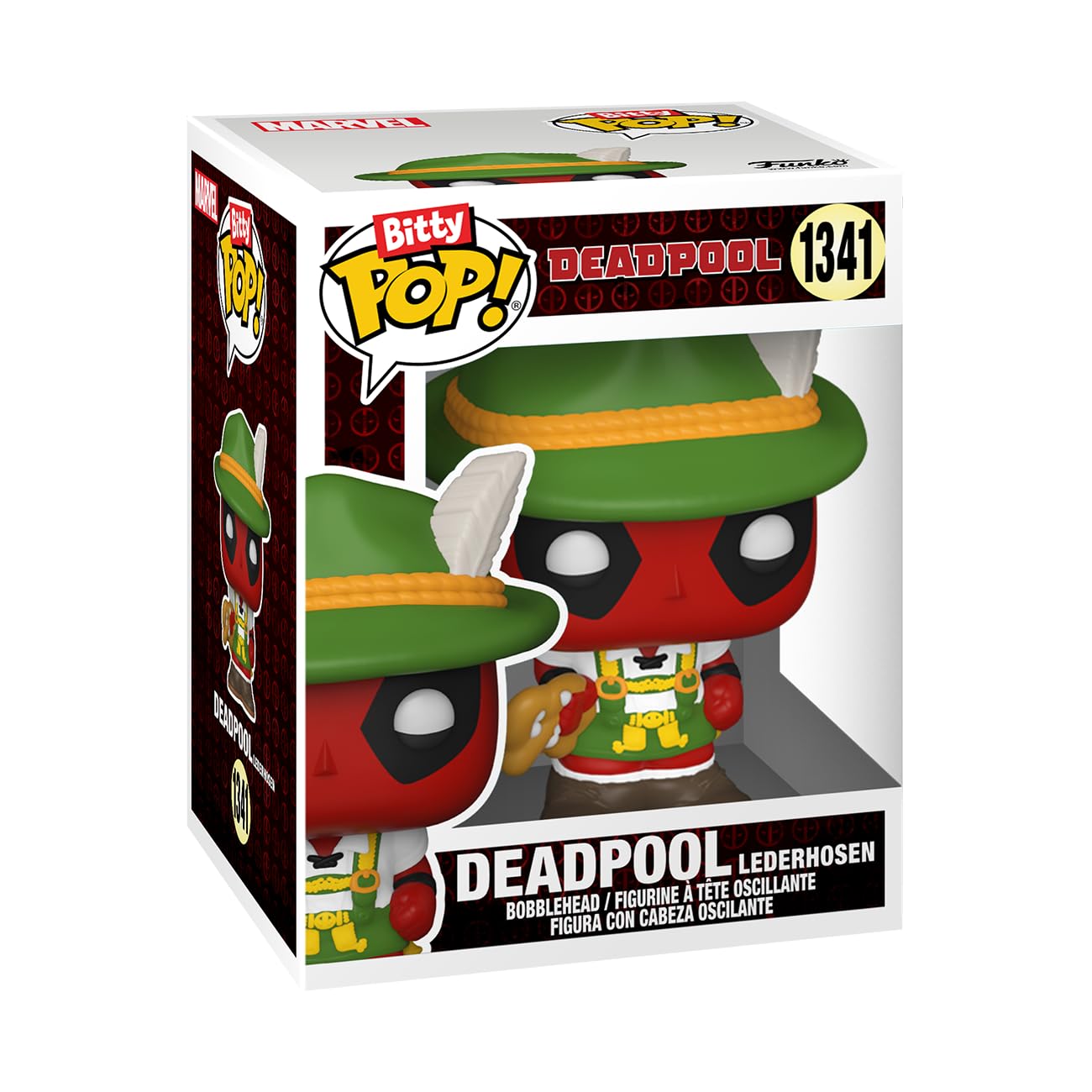 Funko POP! Bitty 4 Pack Deadpool Bathtime & Mystery Mini Figure | 0.9-inch Vinyl Collectible 8