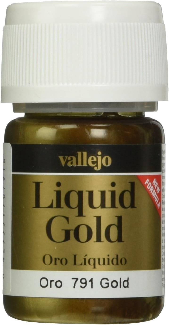 AV Vallejo Model Color - Gold (Metals) 35ml Alcohol-Based Paint 1