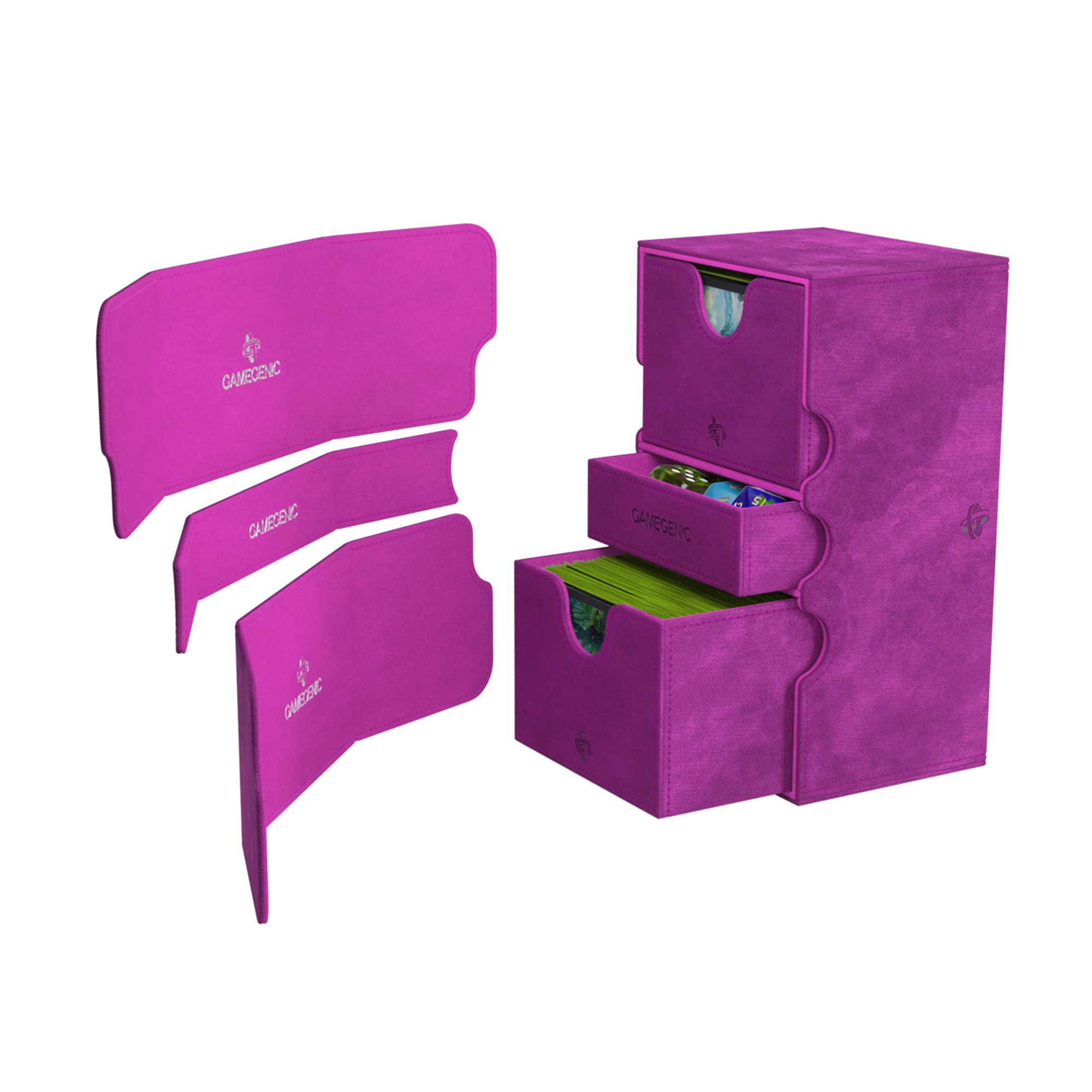 Gamegenic – Stronghold 200+ XL umwandelbare Sammelkarten-Aufbewahrungsbox