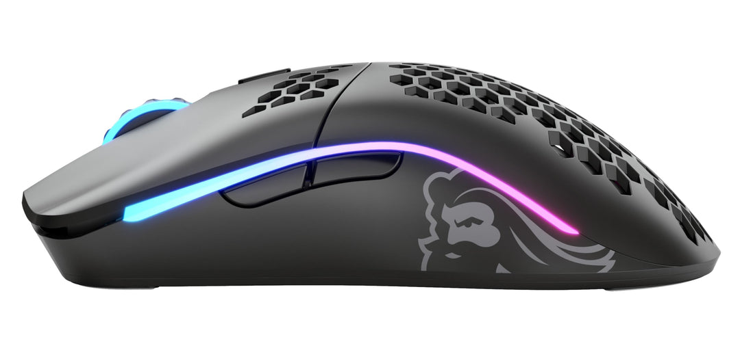 GLORIOUS Model O Wireless Gaming Mouse - 69g Superlight, Honeycomb Design, 19,000 DPI, 71H Battery, RGB, Ambidextrous, 2.4GHz Wireless - Matte Black