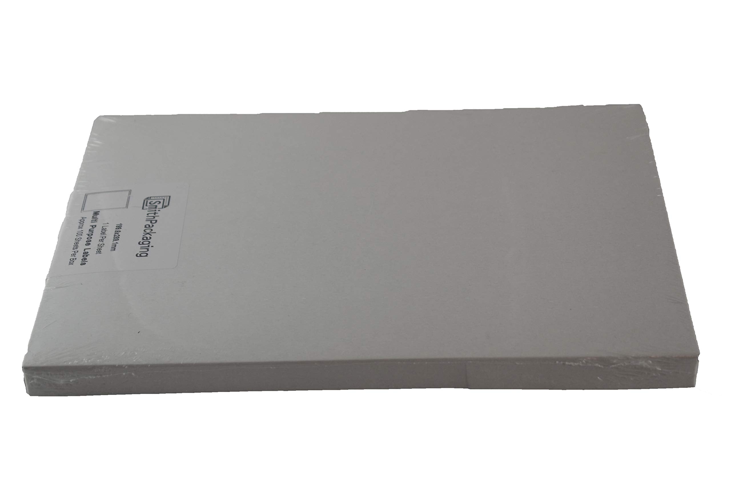 SmithPackaging A4 Self Adhesive Address Labels, 1 Label Per Sheet, 100 Sheets 5
