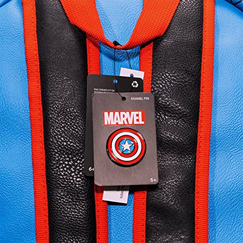 Loungefly Captain America Mini Backpack with Exclusive Pin 6