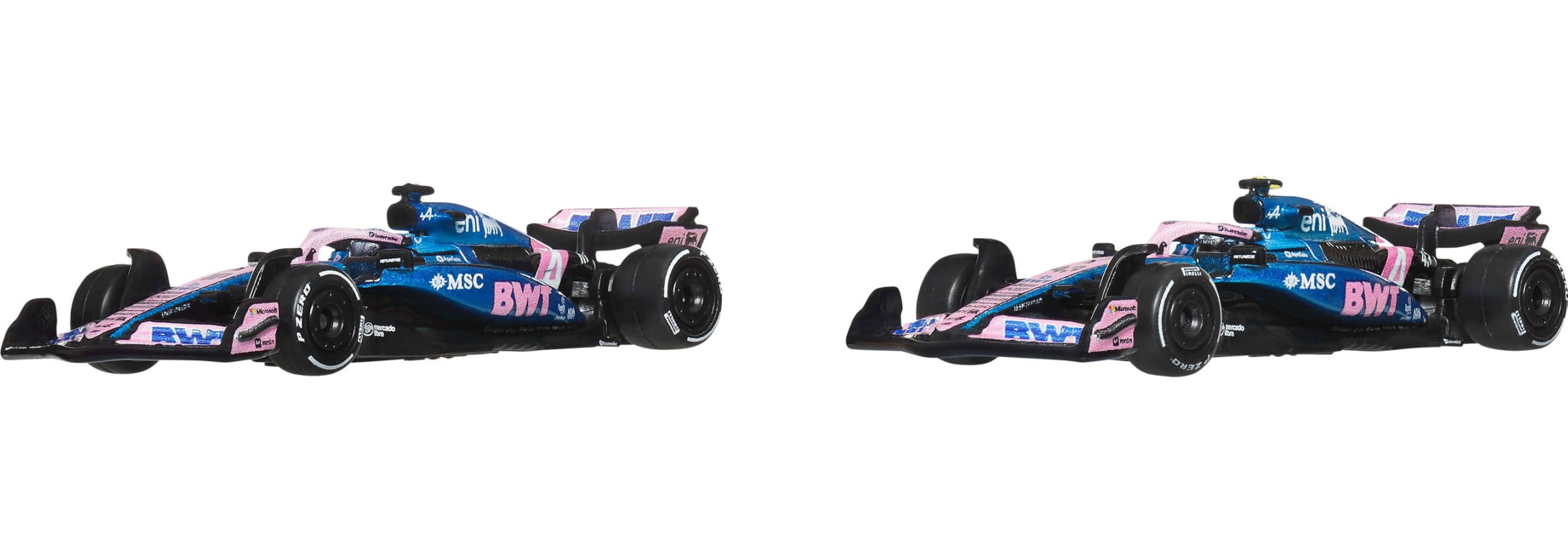 Hot Wheels Premium BWT Alpine Formula One Team 2-Pack 1:64 Scale Die-Cast Cars 2
