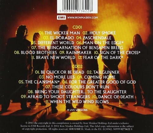 Iron Maiden - From Fear To Eternity: The Best Of 1990-2010 [Audio CD]