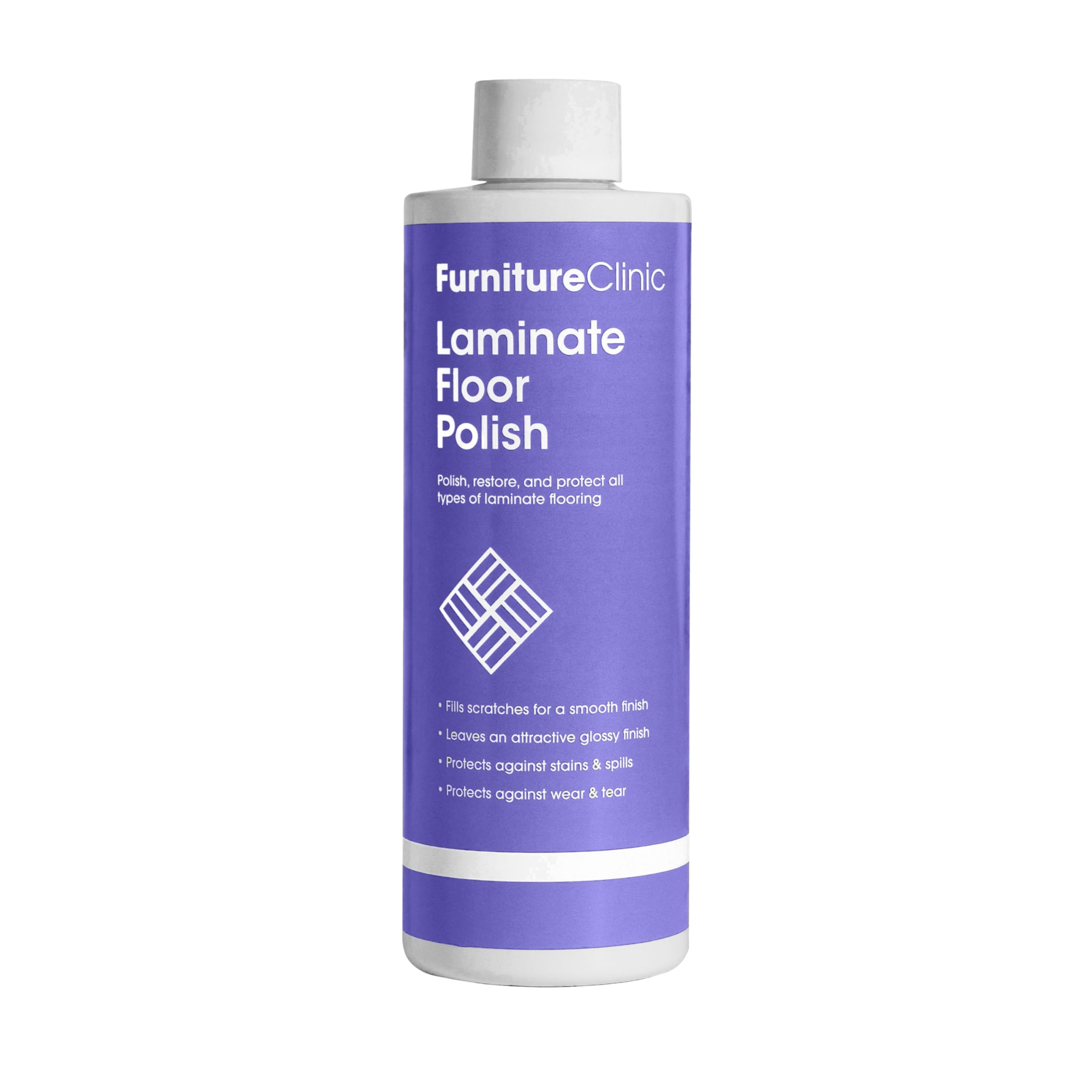 Furniture Clinic Laminate Floor Polish - 500ml Liquid | Non-Slip Finish | Restores & Protects 1