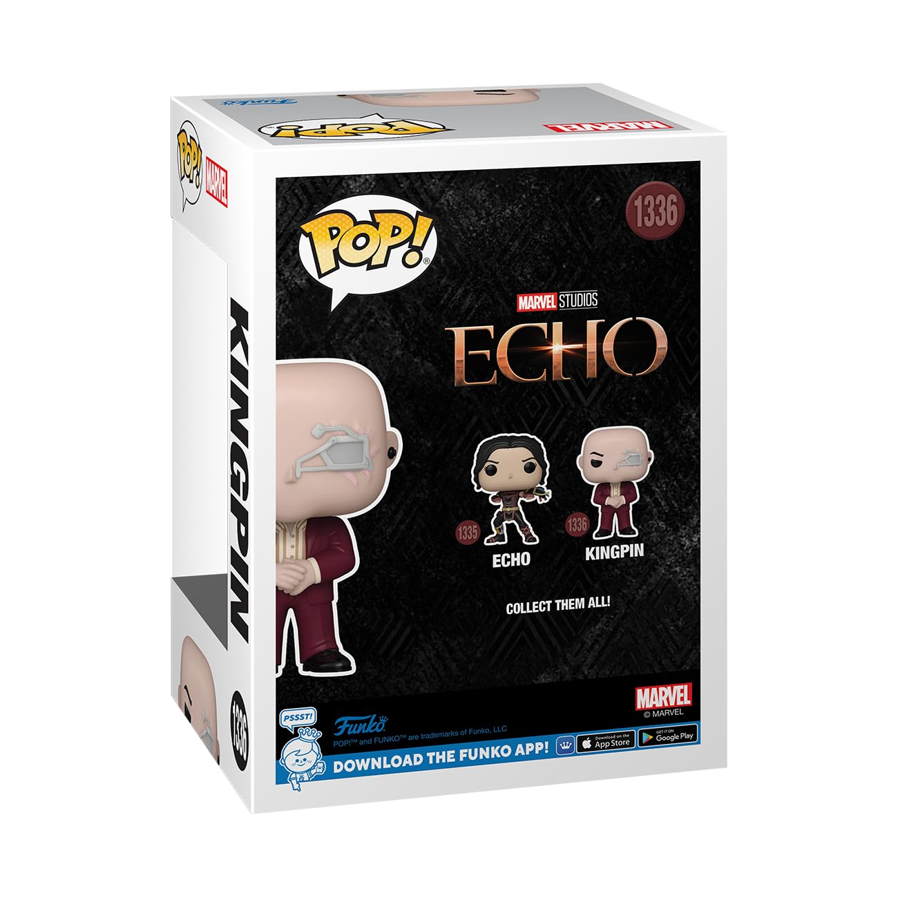 Funko Echo Wilson Fisk Chibi Figure - 3.75 Inch Vinyl Collectible | Multicolor 3