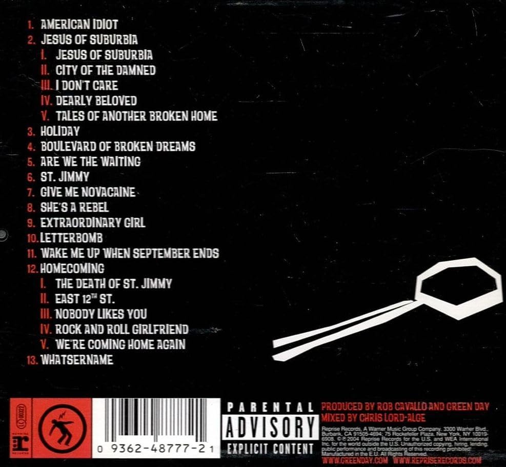 Green Day - American Idiot [Explicit Lyrics CD] 3