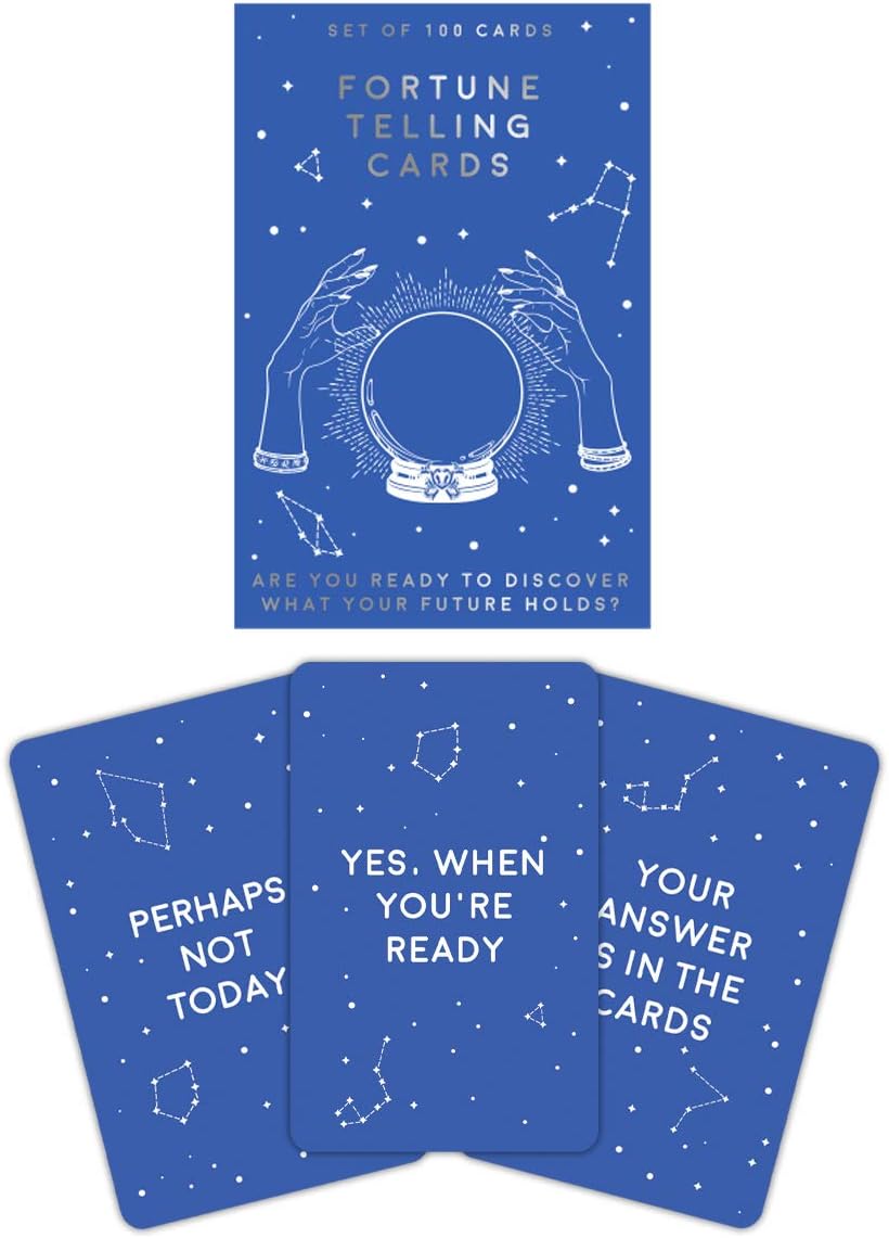 Gift Republic Fortune Telling Cards - 100-Card Oracle Deck for Divination & Spiritual Guidance 1