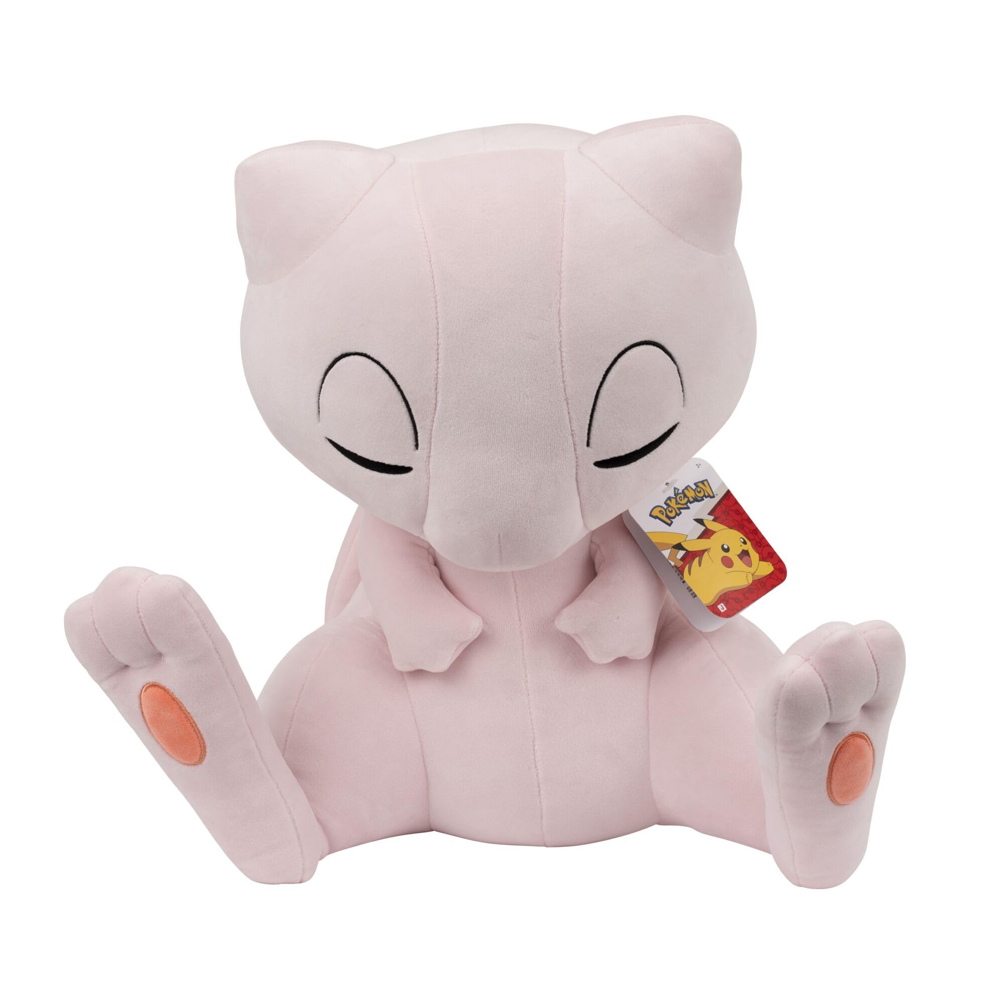 Jazwares Pokémon Mew Sleeping Plush - 18-Inch Premium Soft Doll | Ages 2+ 5