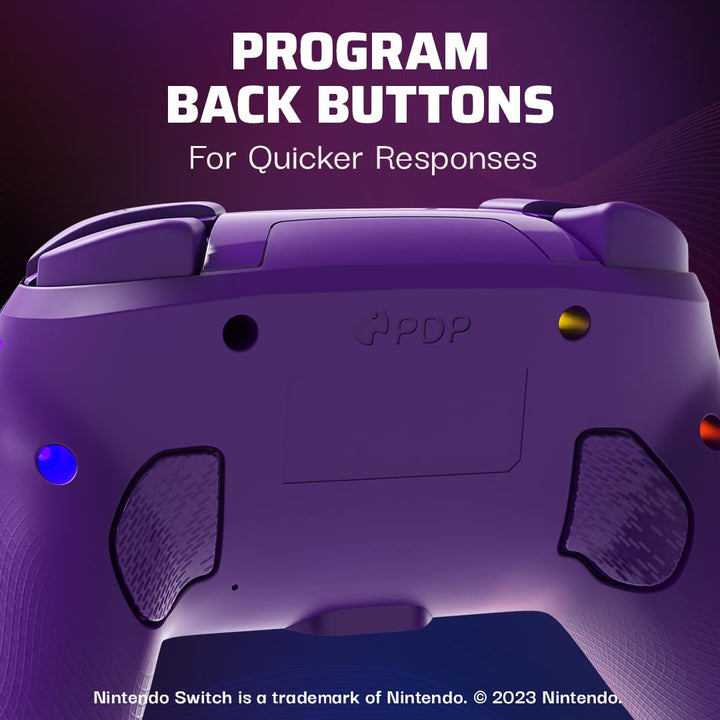 PDP Afterglow Wave Wireless Pro Controller with Full Motion for Nintendo Switch