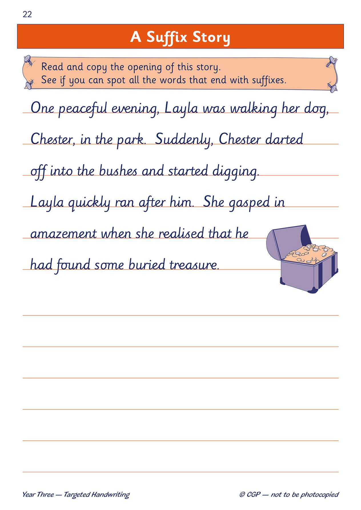 CGP KS2 English Targeted Practice Book - Handwriting Year 3 Catch-Up & Home Learning | Paperback 4