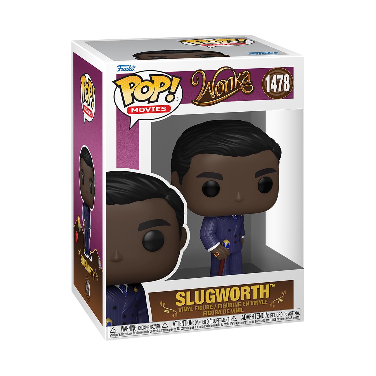 Funko Willy Wonka - Chibi Character Vinyl Figure | 3.75 Inch | Vinyl