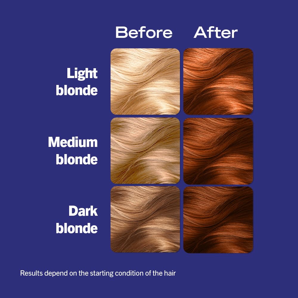 Schwarzkopf LIVE Intense Colour Caramel Copper 077 - Permanent Hair Dye with Vibrancy Serum 3