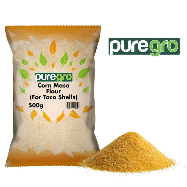Puregro - Corn Masa Flour Coarse | Premium Taco Shell Flour
