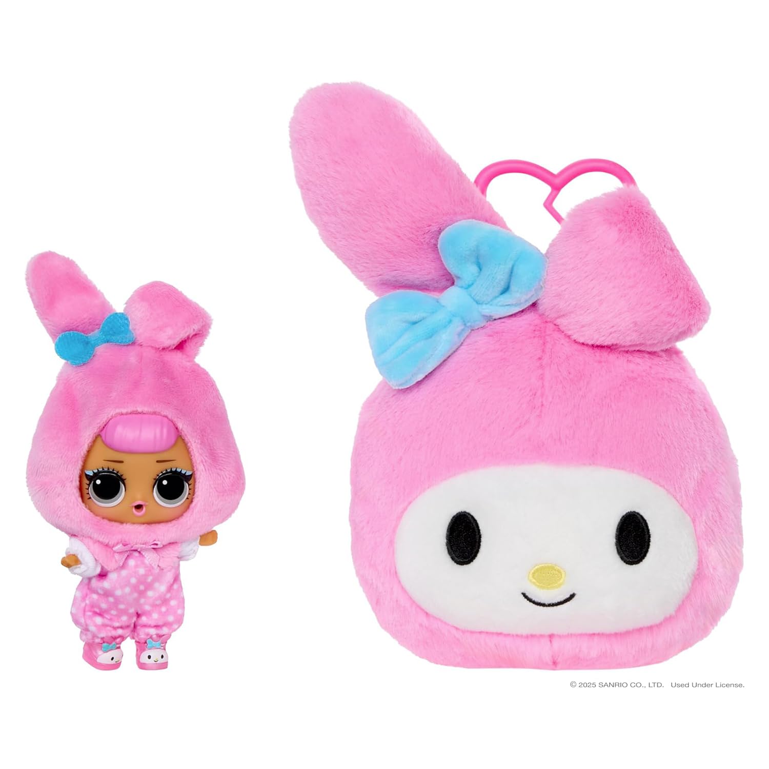 L.O.L. Surprise! Loves Hello Kitty Reversible Plush Surprise - 2-in-1 Plush, 5 Surprises, Ages 3+ 4