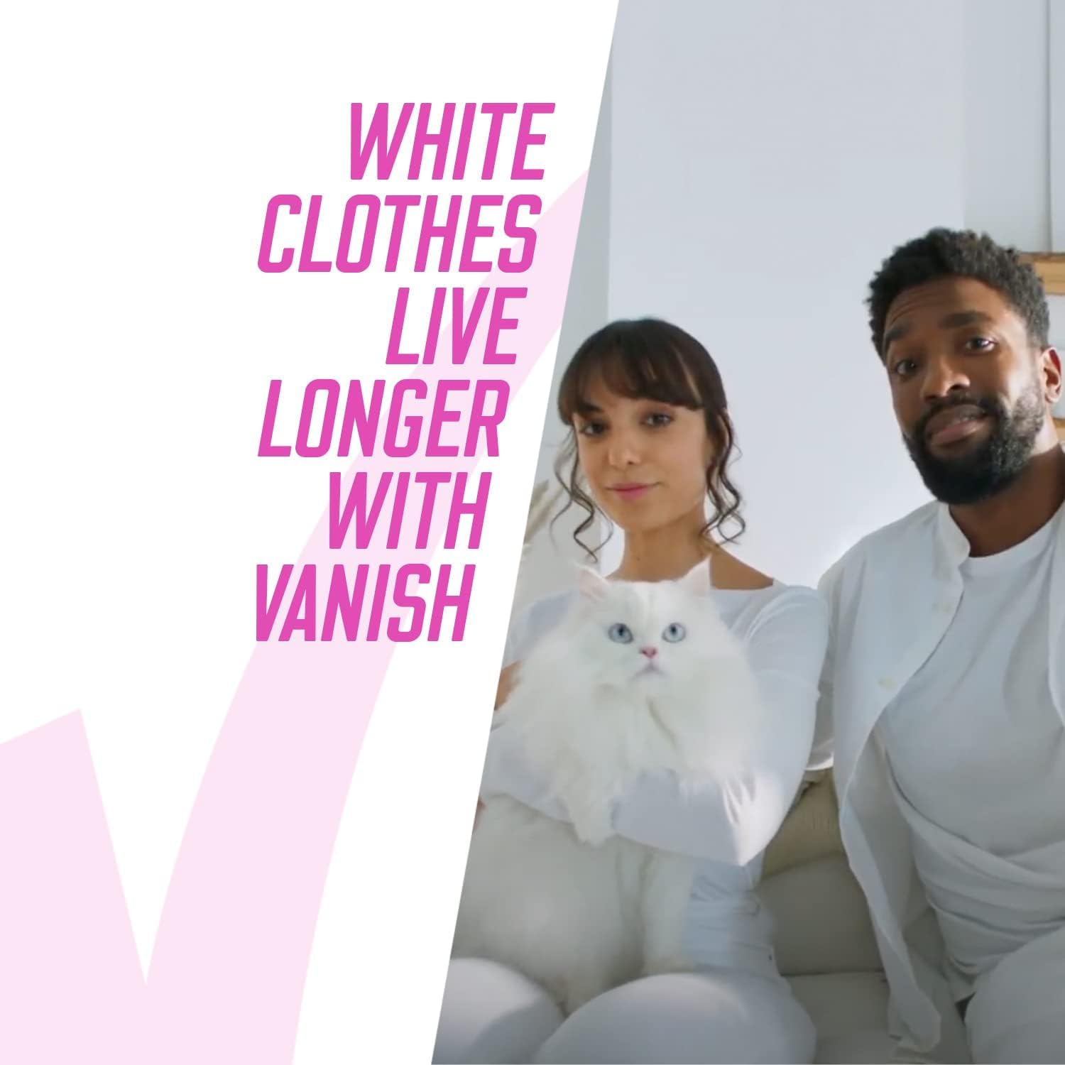 Vanish Oxi Action Laundry Whitener and Stain Remover Powder - Restores Whites Up to 3 Shades | 1kg 6