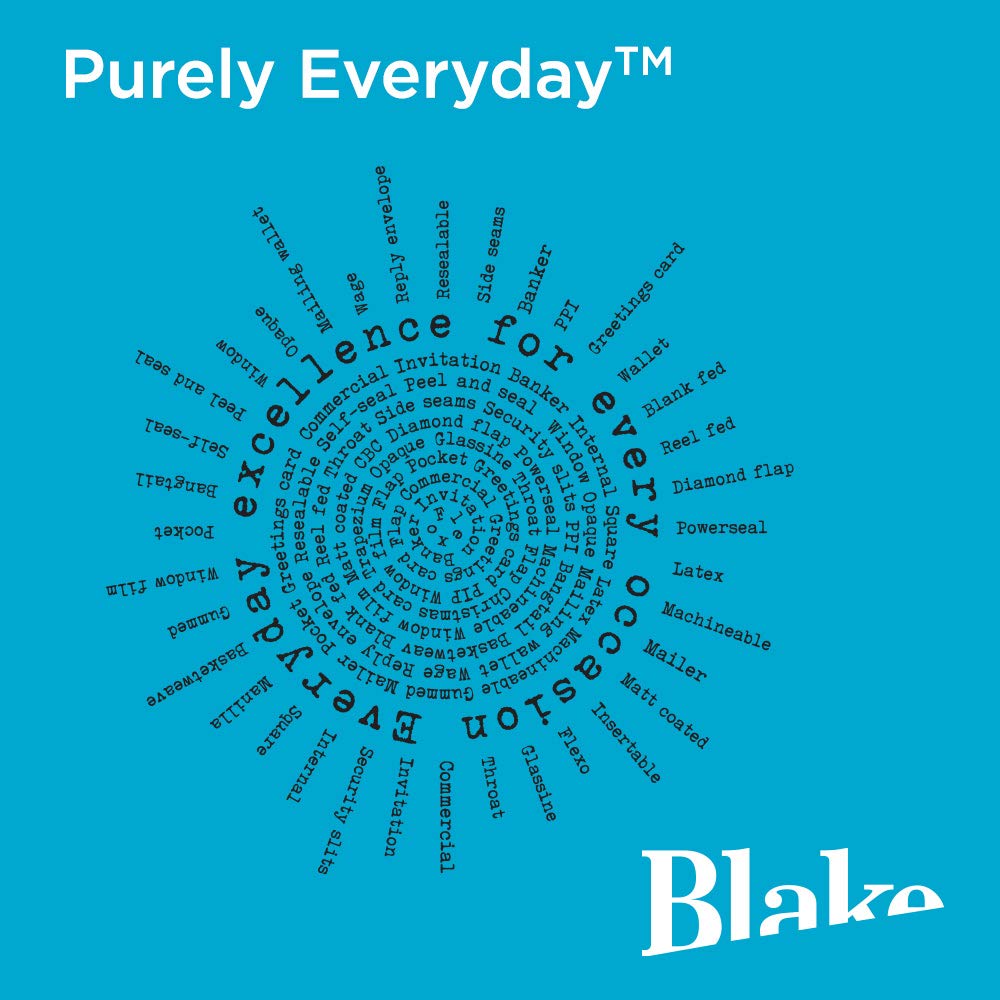 Blake Purely Everyday C6 Business Envelopes - 114 x 162 mm, 90 gsm, Self Seal Wallet, White (Pack of 50) 3