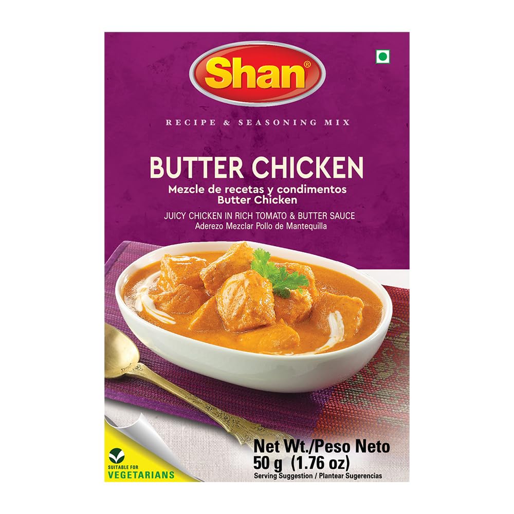SHAN Butter Chicken Gewürzmischung, 50 g 7