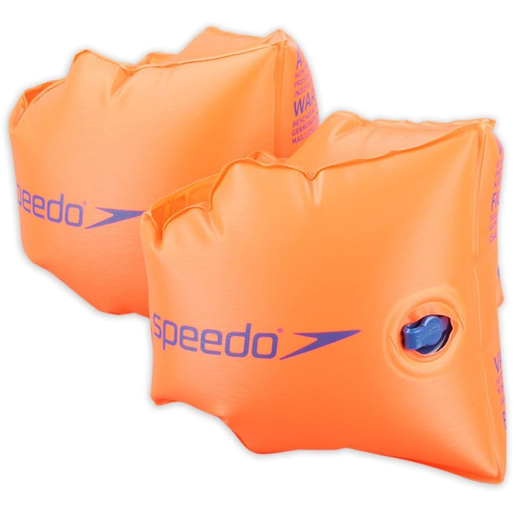 Speedo Unisex Junior Inflatable Armbands - PVC Swim Aid for Kids 0-12 Years