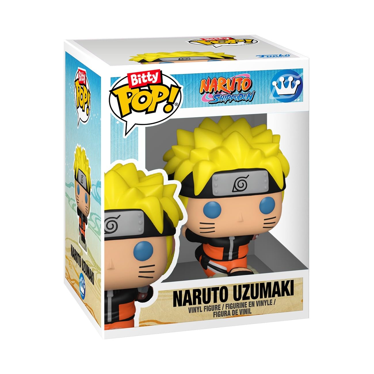 Funko Bitty POP! Naruto Shippuden - Team 7 4 Pack with Chase | 0.9-inch Vinyl Figures 7
