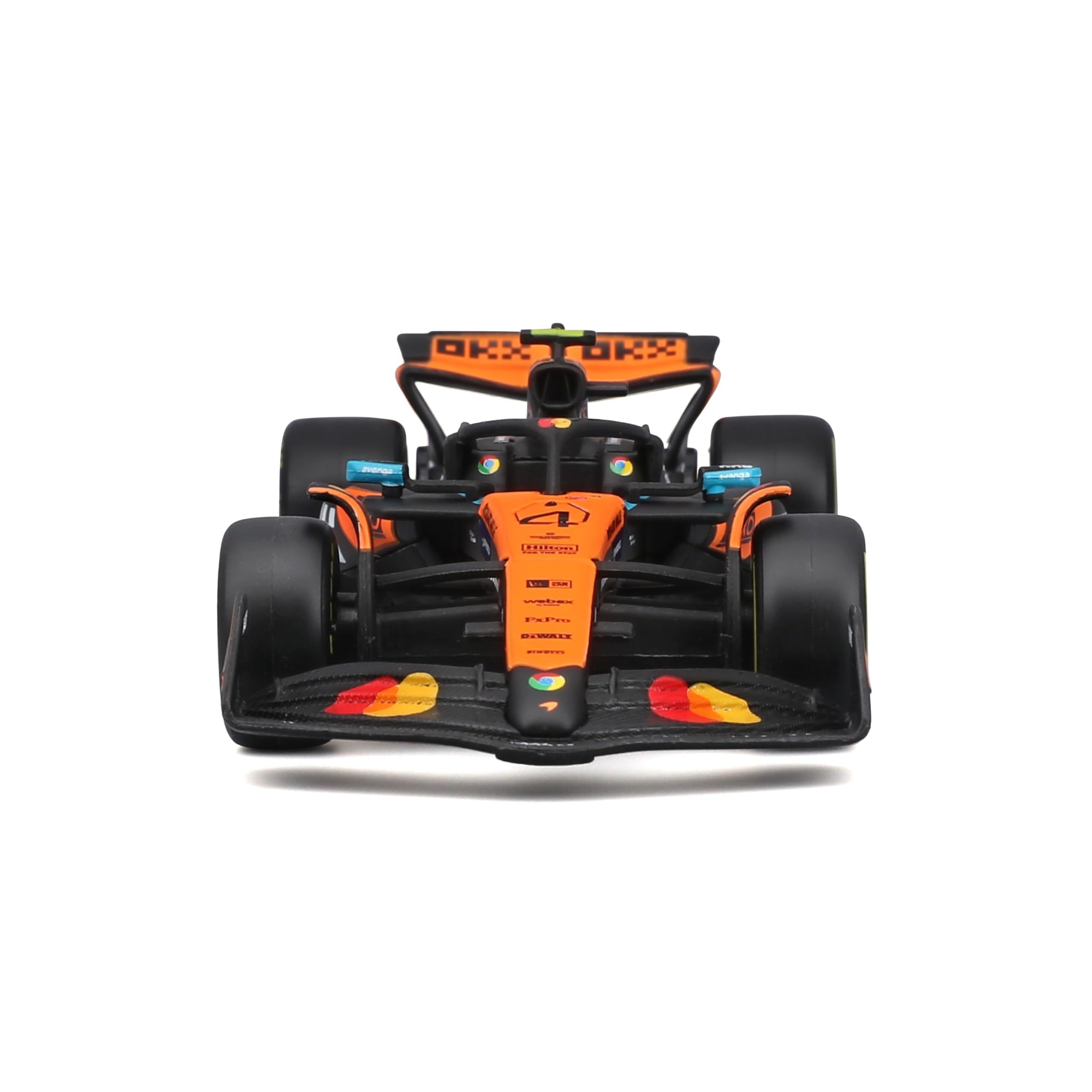 Bburago McLaren F1 MCL39 2025 #4 Norris Diecast Car | 1:43 Scale | Metal 4