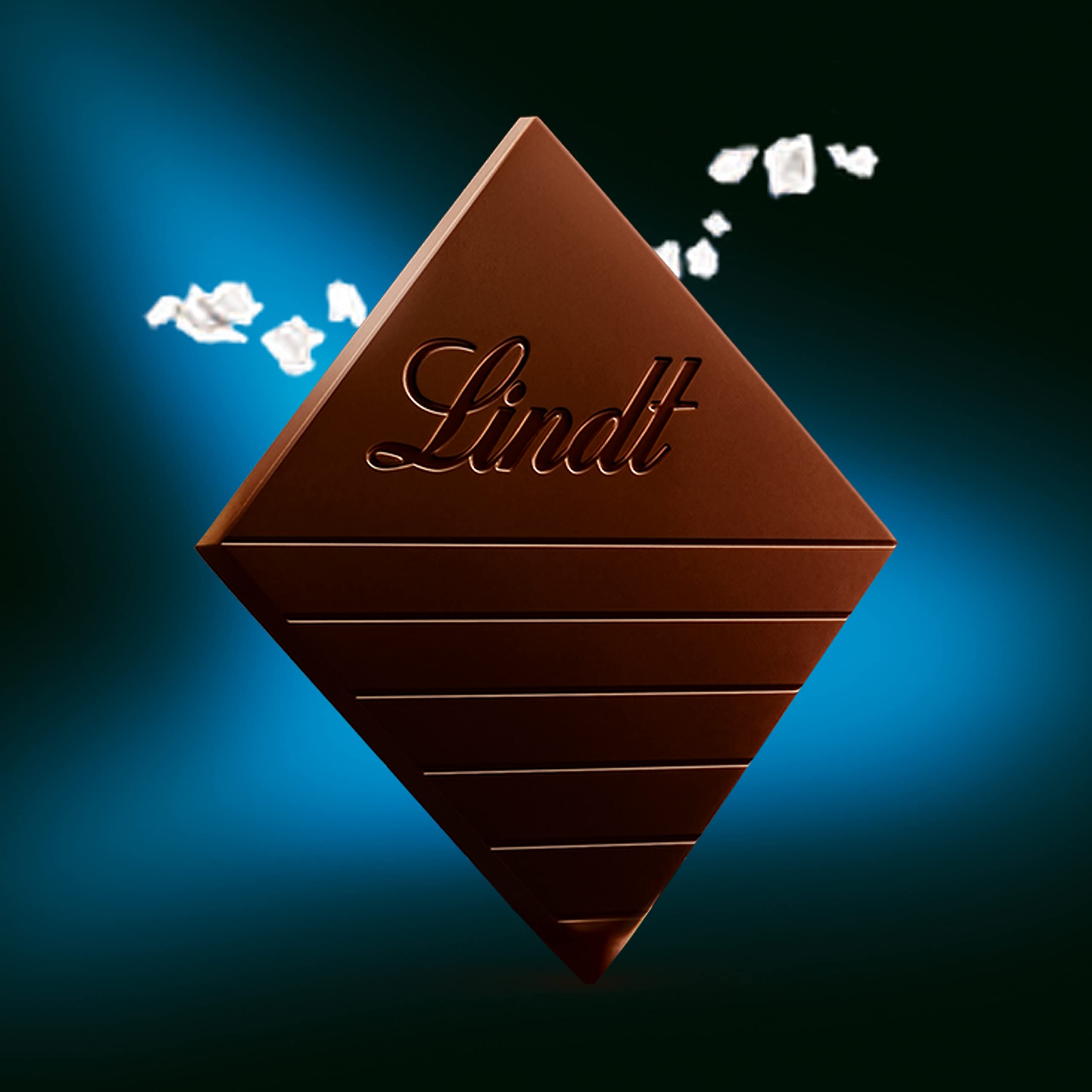 Lindt Excellence Dark Sea Salt Chocolate Bar, 100g